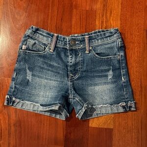Girl’s Tommy Bahama Distressed Blue Jean Shorts